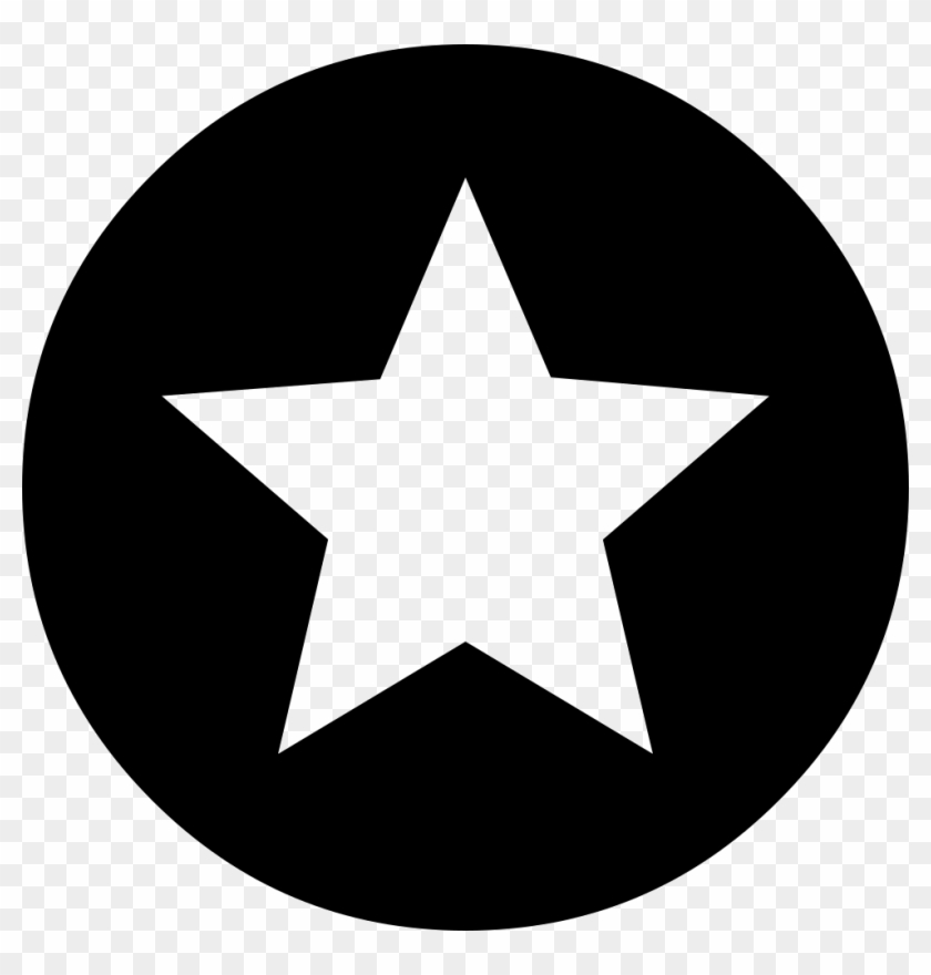 Png File - Circle With Star Icon Clipart #2636154