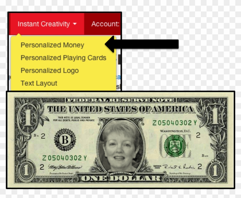 For 100 Day You Can Use This With The One Hundred Dollar - Thomas Edison Dollar Bill Clipart