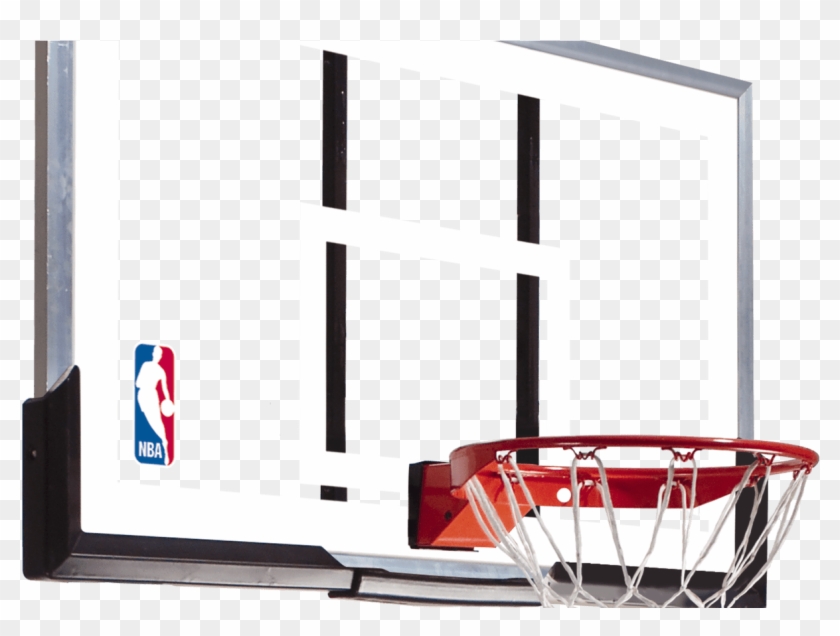 54" Acrylic Backboard And Rim Combo Basketball Hoop - Basketball Net With Backboard Clipart #2636562