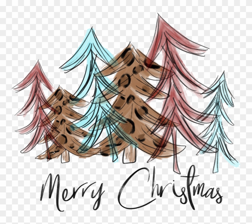 Merry Christmas - Calligraphy Clipart #2636619