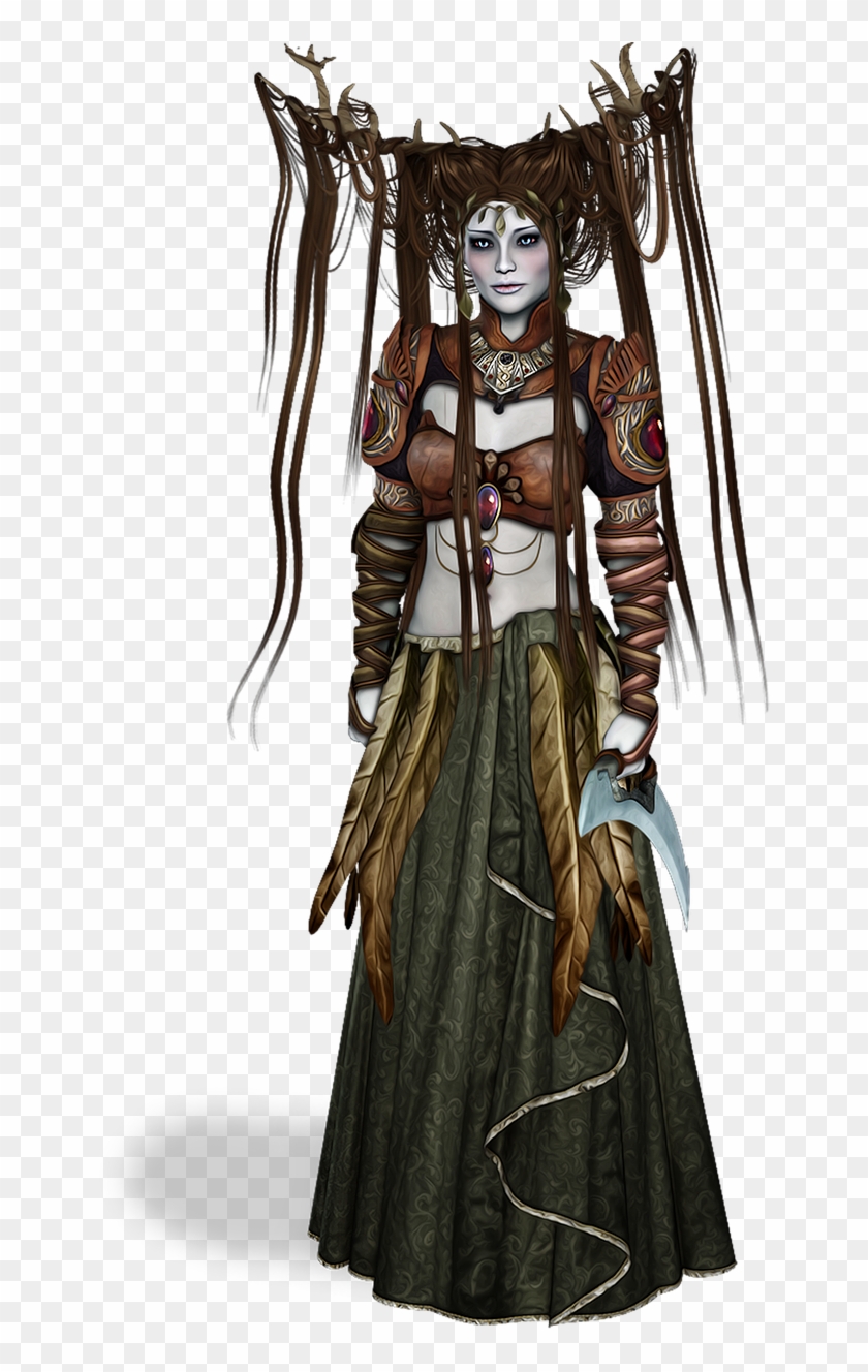 Elf Druid Fantasy Png Image - Elf Druid D&d Transparent Background Clipart #2637092