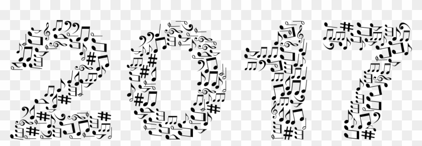 Music Note Clipart Black And White - Png Download
