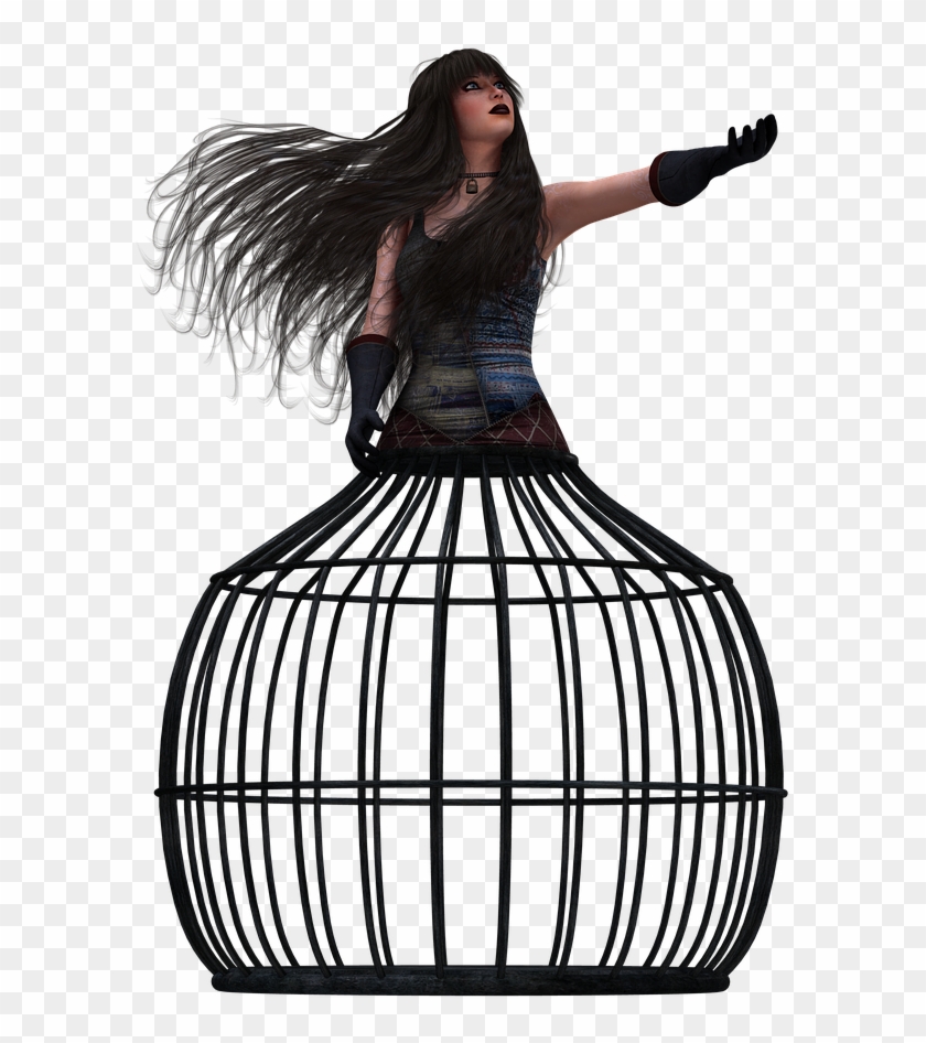 Woman Pretty Fantasy Long Hair Png Image - Girl Clipart