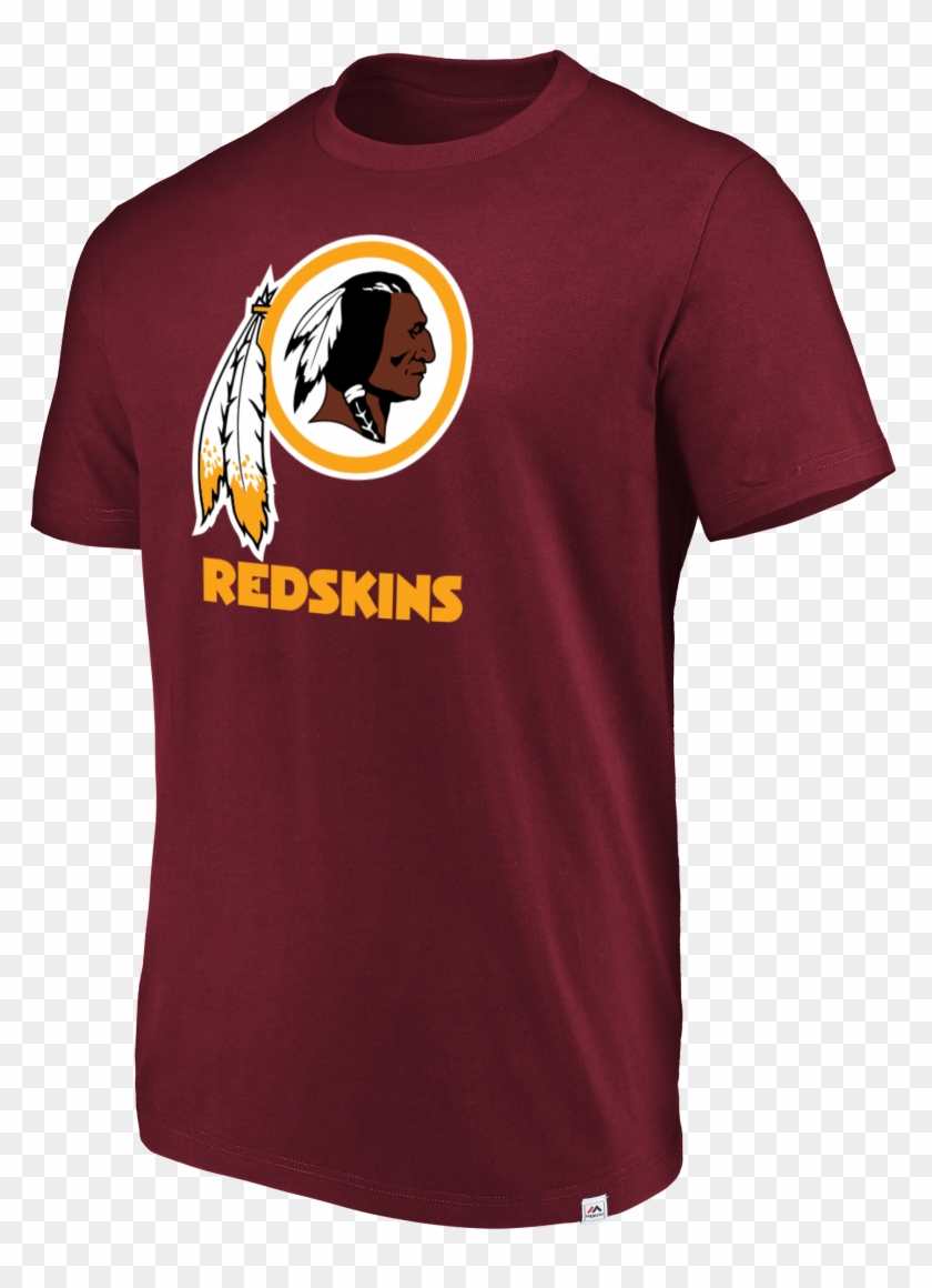 Washington Redskins Majestic Men's Burgundy Flex Logo - Washington Redskins Clipart