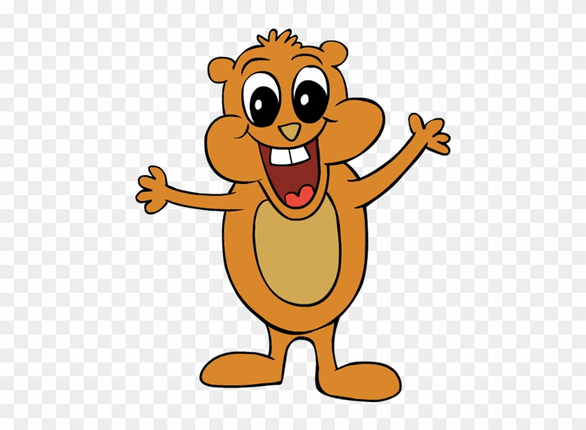 Clipart Groundhog Day - Groundhog Cartoon Png Transparent Png #2638300