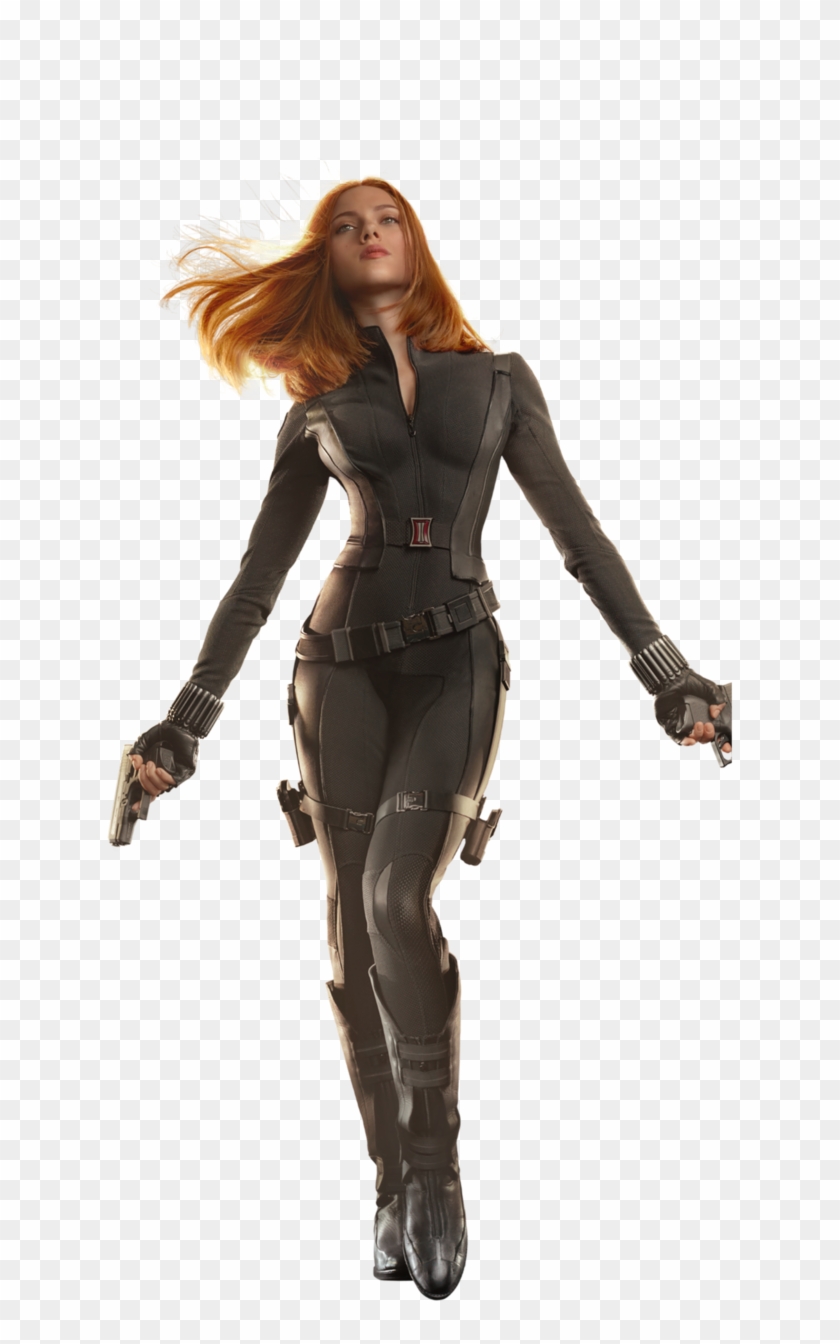 Png Viúva Negra - Black Widow Png And Captain America Clipart