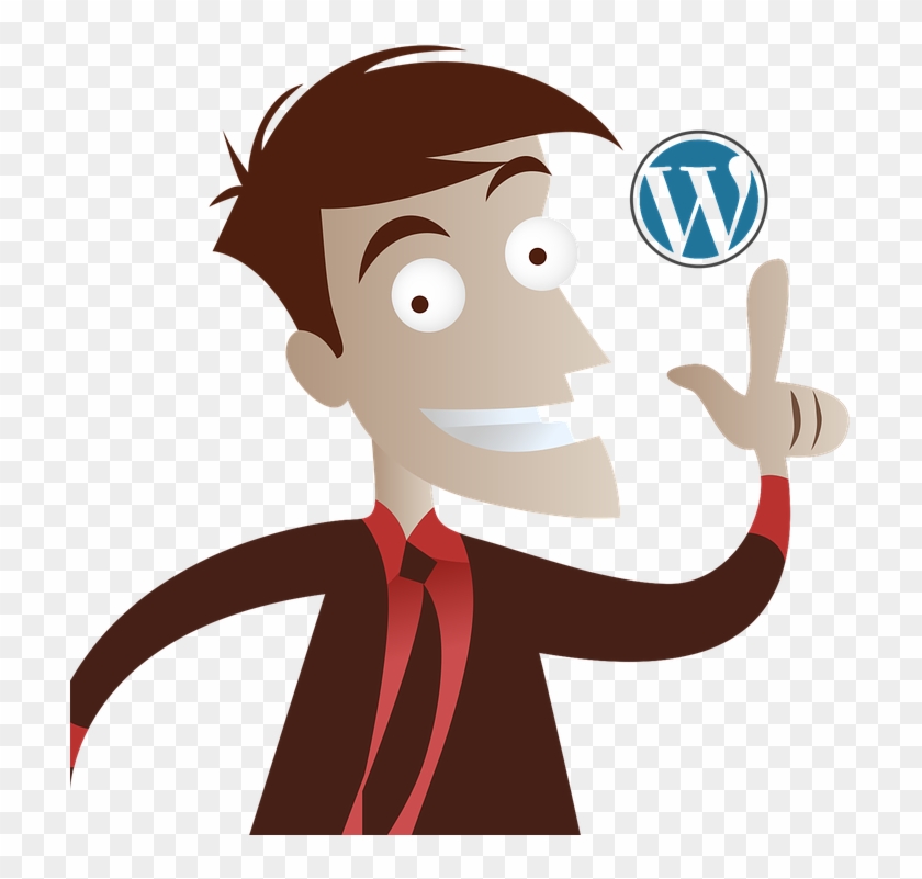 Am I As Crazy As This Guy Looks For Moving To Wordpress - Wordpress Icon Clipart #2638444