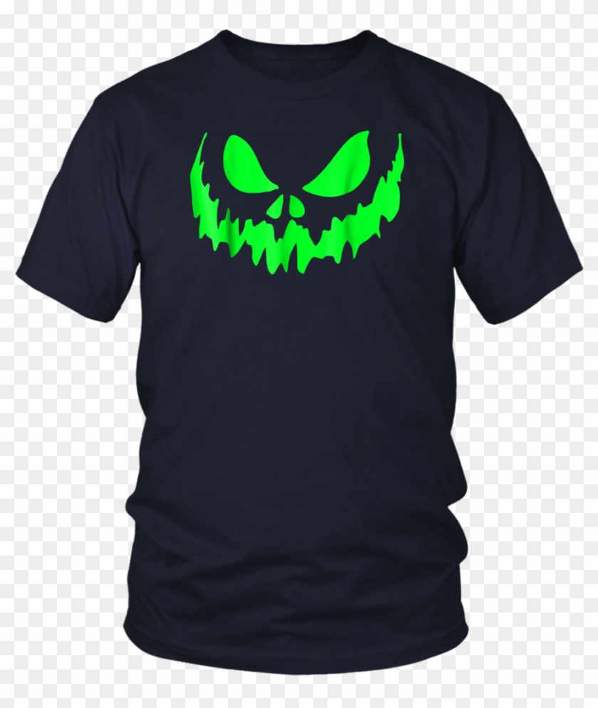 Scary Face Halloween Glow In The Dark Effect Print - Android 17 Victory Royale Clipart