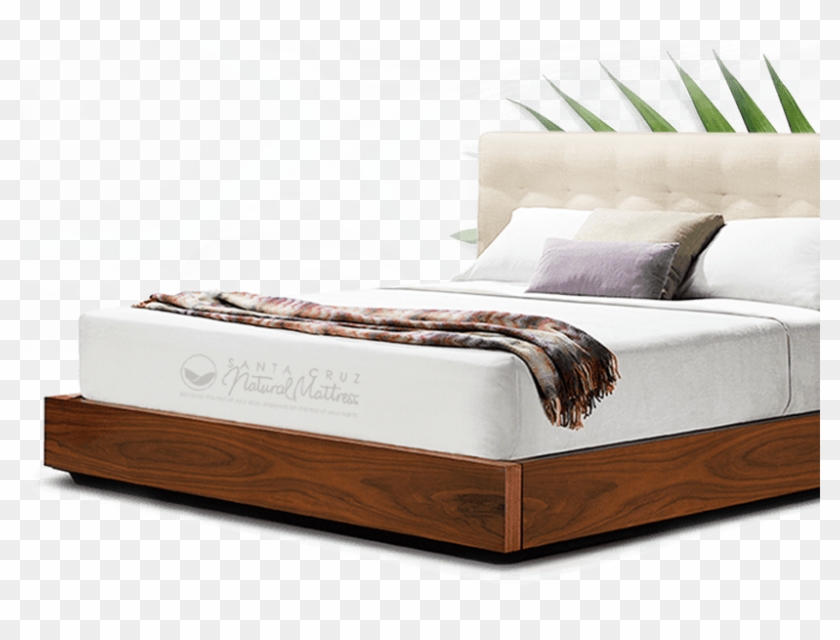Welcome To Santa Cruz Natural Mattress 100% Pure Botanical - Bed Clipart #2639244
