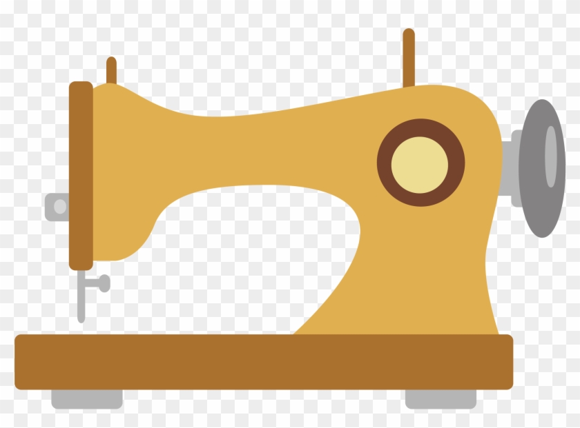 Sewing Machine Graphic Png Clipart #2639309