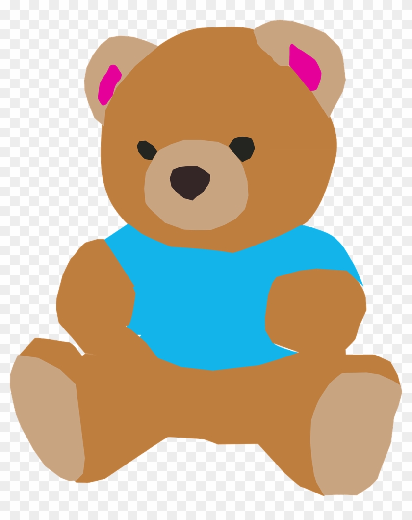 Bears Clipart Bear Doll - Stuffed Animal Sleepover Clipart - Png Download
