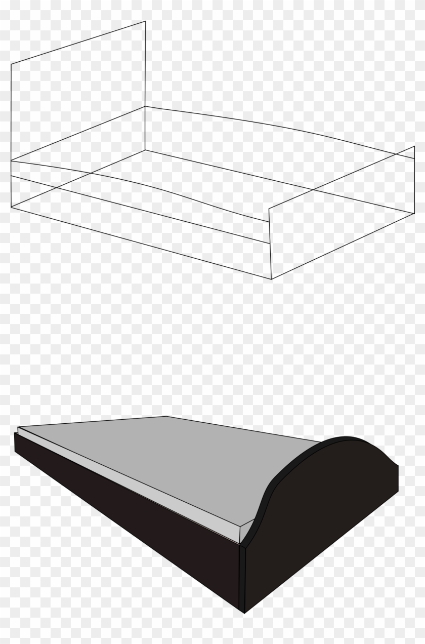 This Free Icons Png Design Of 3d Bed, No Background - Bed Frame Clipart