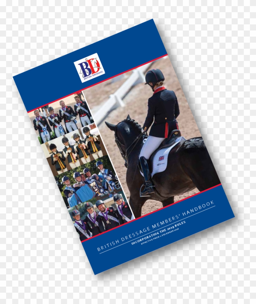 Compete In Affiliated Dressage, Including What You - British Dressage Handbook Clipart