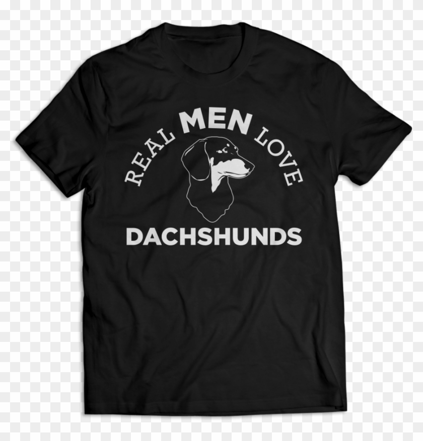 Real Men Love Dachshund - Mission Trip Shirt Design Clipart