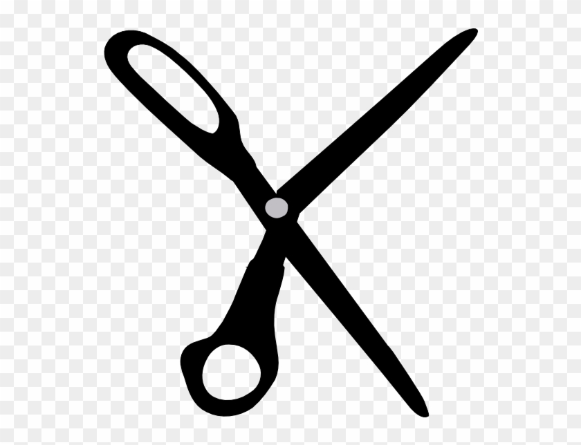 Scissor Svg Open Wide - Open Scissors Clip Art - Png Download