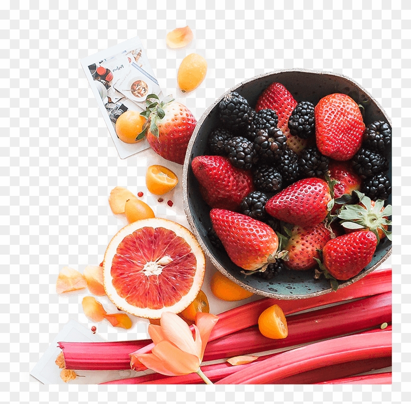 Color Your Day With Goodness - Free Fruit Images Background Clipart #2641339