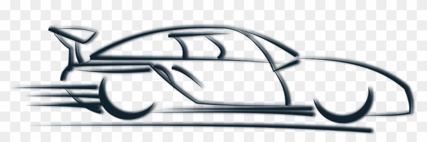 Race Car Logo Symbol Speed Png Image - Vectors Car Icon Png Clipart