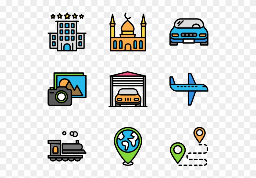 Travel - Change Management Icons Clipart