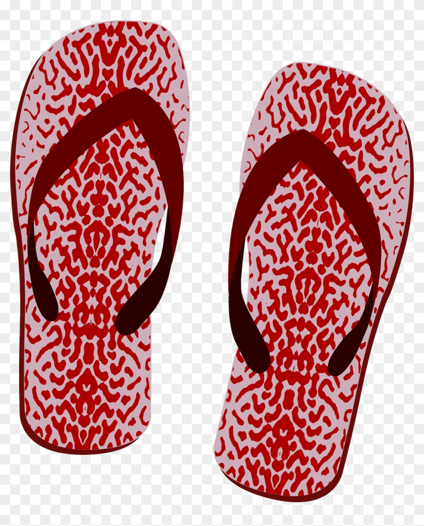 Flip Flops Slippers Beach Shoes Png Image - Flip-flops Clipart ...