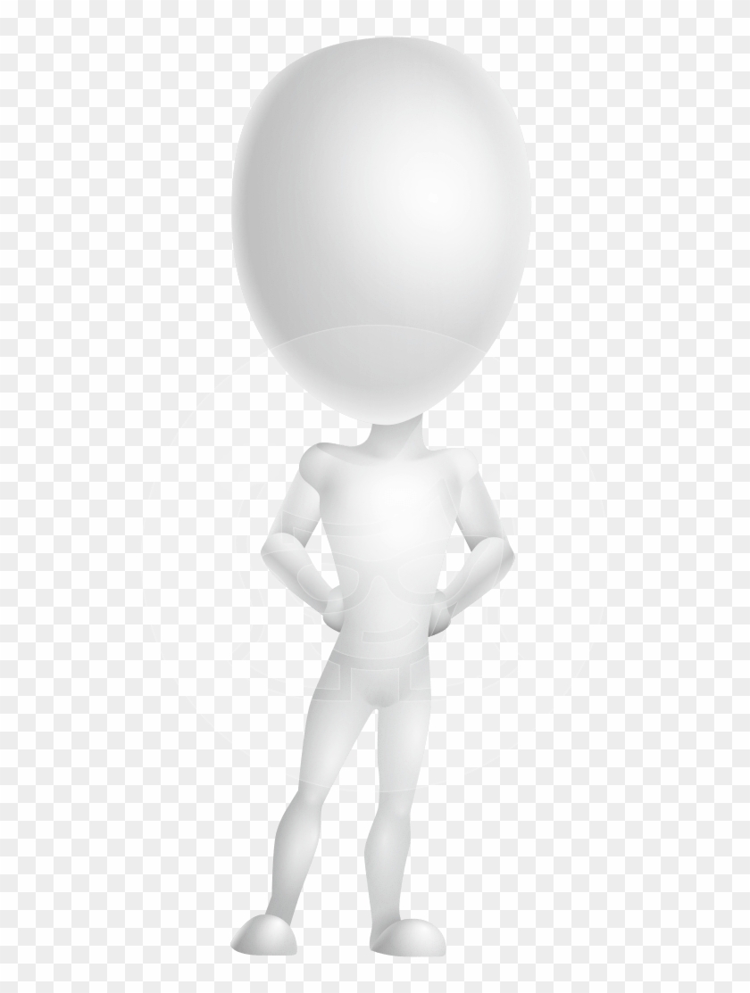 Vector 3d Man Model Cartoon Character Aka Maddox - Illustration Clipart