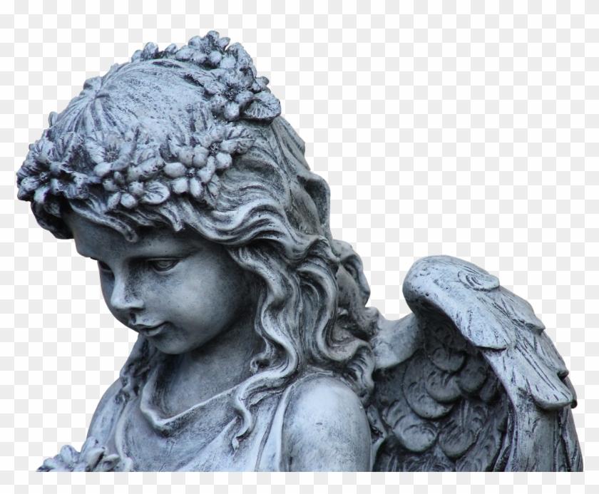 Angel Wing Guardian Angel - Angel Statue Png Clipart