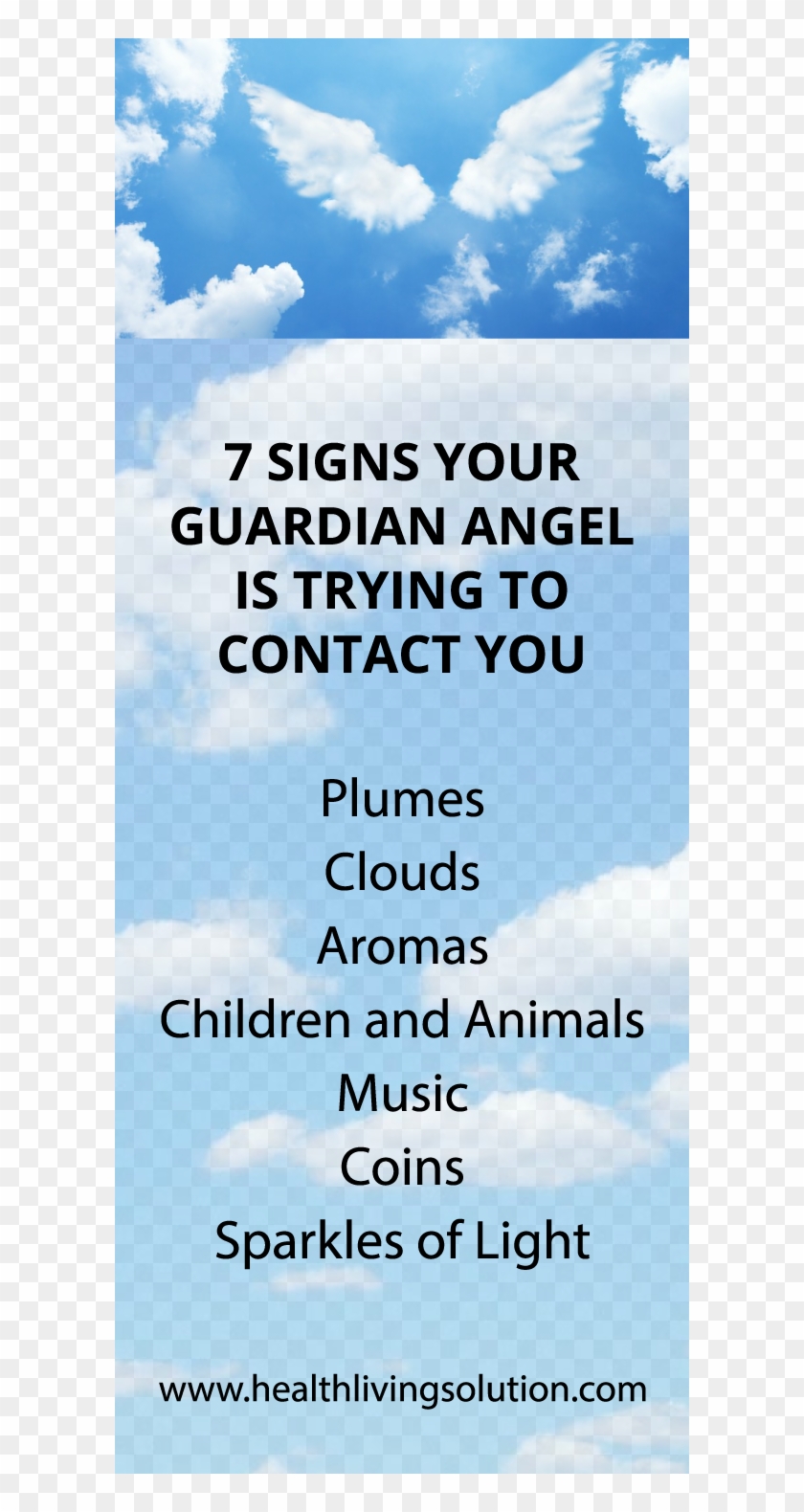 Guardian Angel Is Near - Signs Your Angel Is Near Clipart