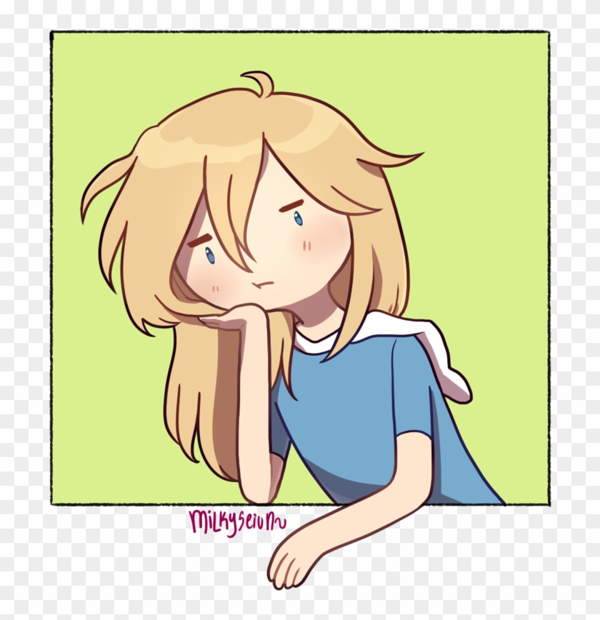 Have A Transparent Finn Looking Out The Window - Cartoon Clipart #2642561