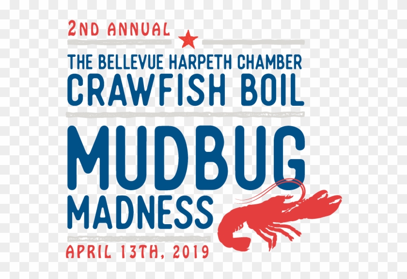 2nd Annual Mudbug Madness Crawfish Boil - Graphic Design Clipart