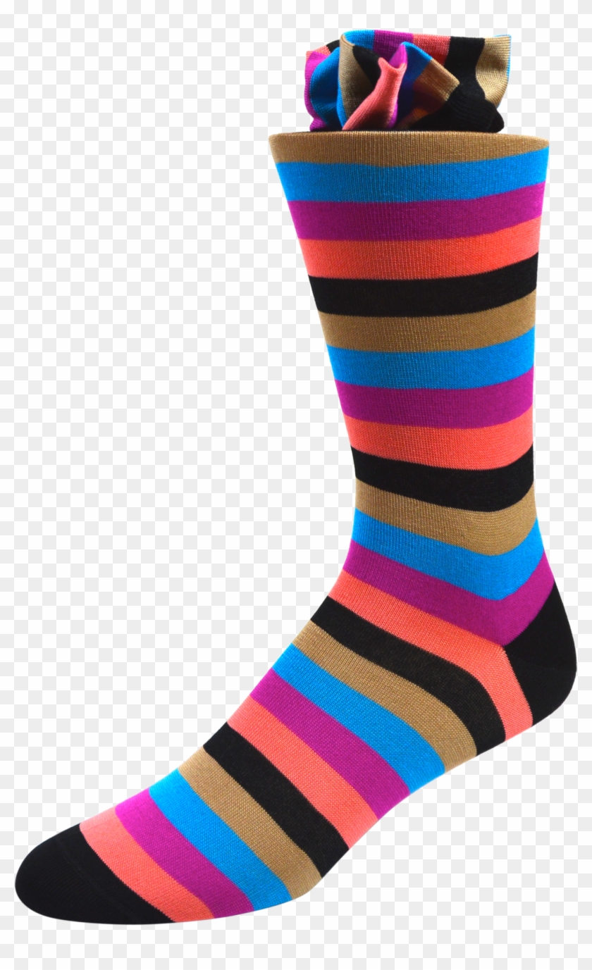 Falling Petals Men' Tie And Socks Set - Sock Clipart #2643630