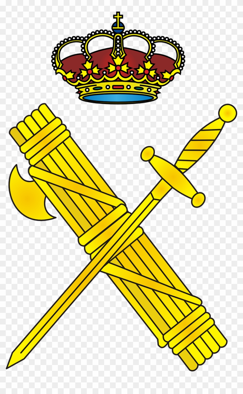 Crown Free Vector Graphic On Pixabay King - Civil Guard Clipart #2643990