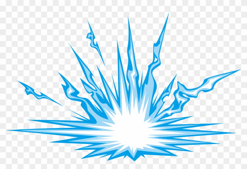 Blue Explosion Png - Illustration Clipart
