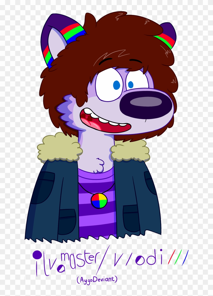 Lavender-rgb Wolf On Twitter - Cartoon Clipart