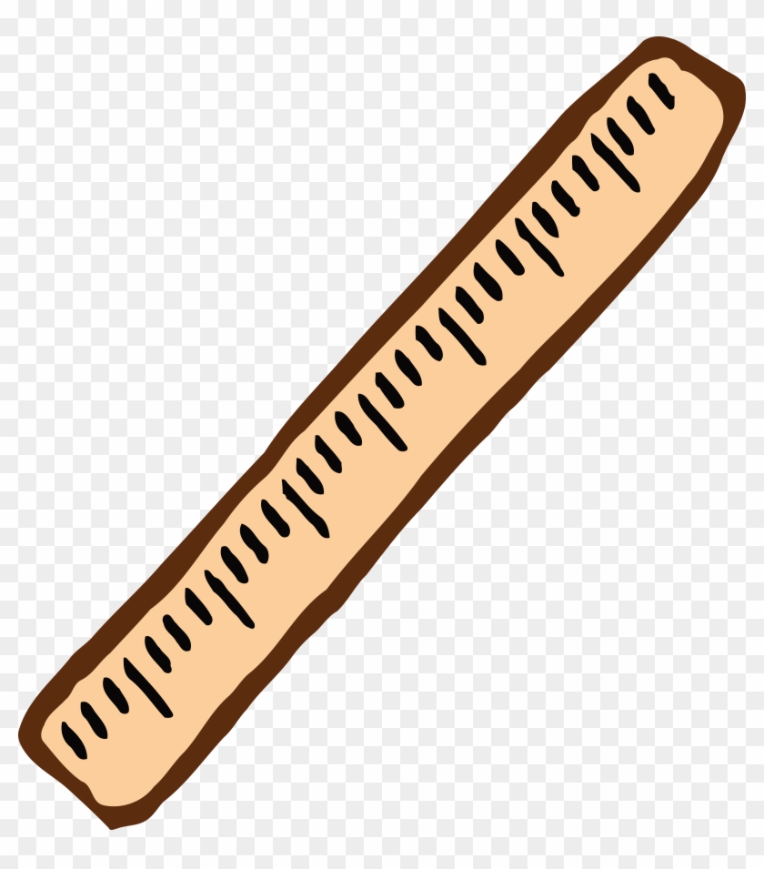Free Clipart Of A Ruler - Clipart Ruler - Png Download #2645240