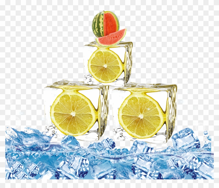 Png Royalty Free Library Lemonade Drink Granita Transprent - Ice With Water Background Clipart #2645358