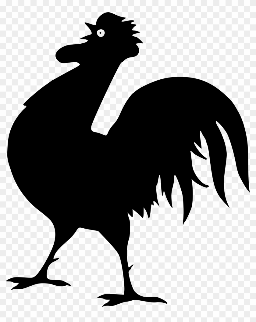 Chicken Silhouette Png - Chicken Silhouette Clipart #2645509