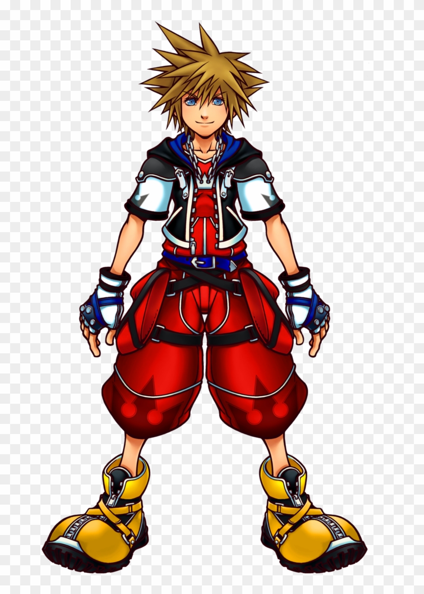 Kingdom Hearts 2 Sora Png - Kingdom Hearts 2 Sora Art Clipart #2645721