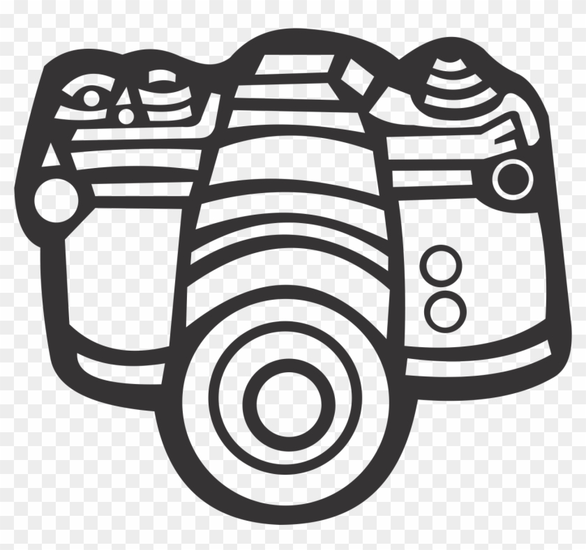 Camera Drawing Color Clipart #2645968