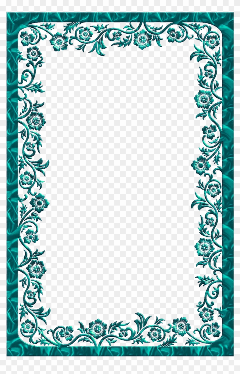 View Full Size - Borders And Frames Dark Blue Clipart