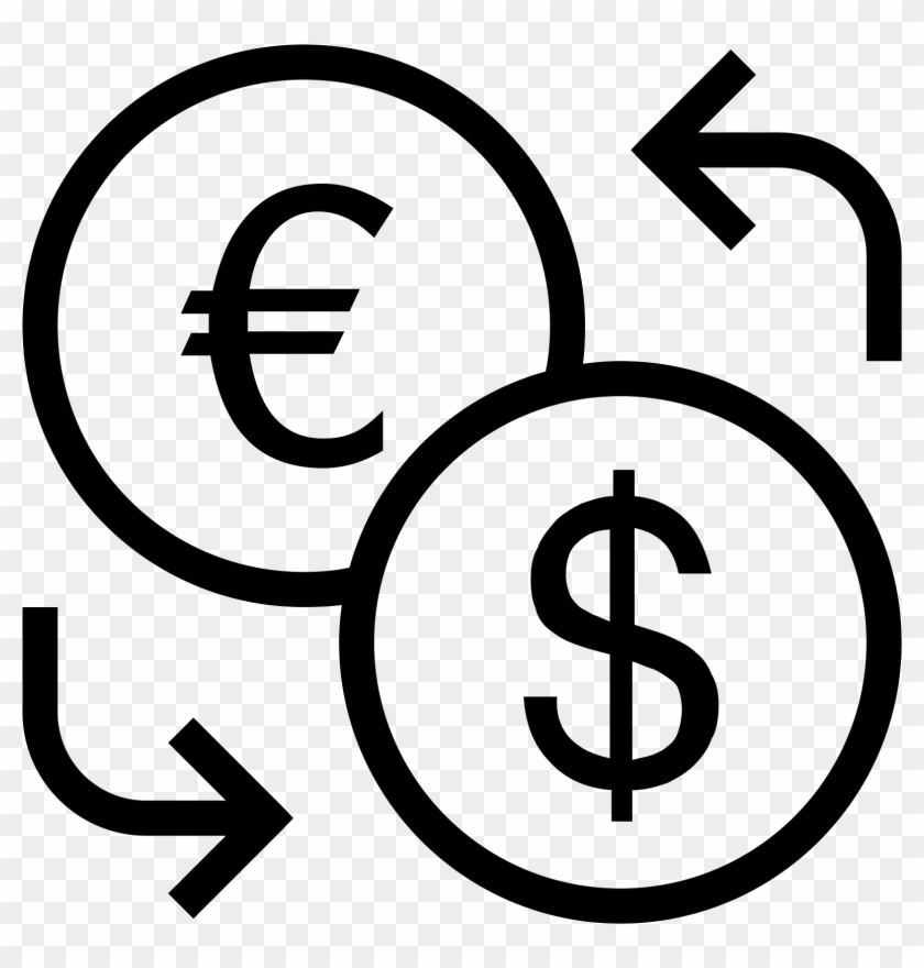 Currency Exchange Icon - Currency Exchange Icon Png Clipart