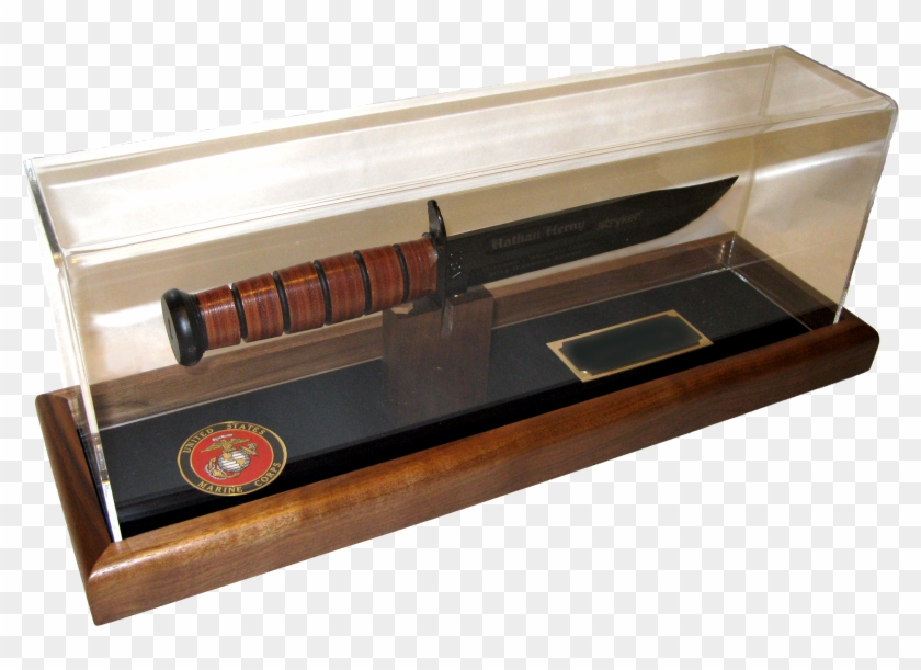 Marine Corps Walnut Dome - Display Case Clipart #2646557