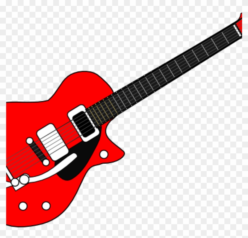 Guitar Cliparts Guitar Clip Art At Clker Vector Clip - Clip Art Electric Guitar - Png Download #2646802
