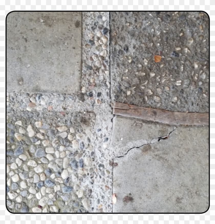 Look At The Wood Strips Between The Concrete And Notice Clipart #2646881