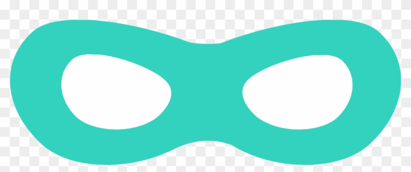 Superhero Mask Free Printable Aqua - Incredibles 2 Mask Template Clipart #2647034