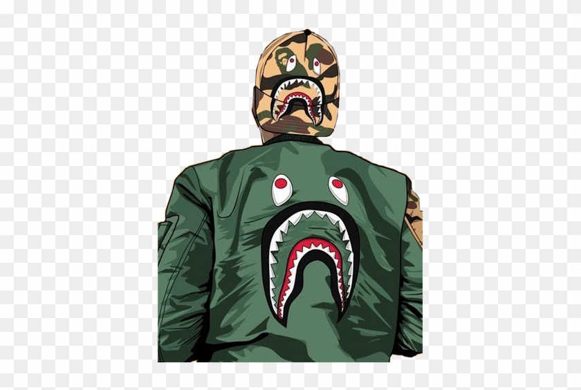 Bape Sticker - Hype Streetwear Wallpaper Phone Clipart