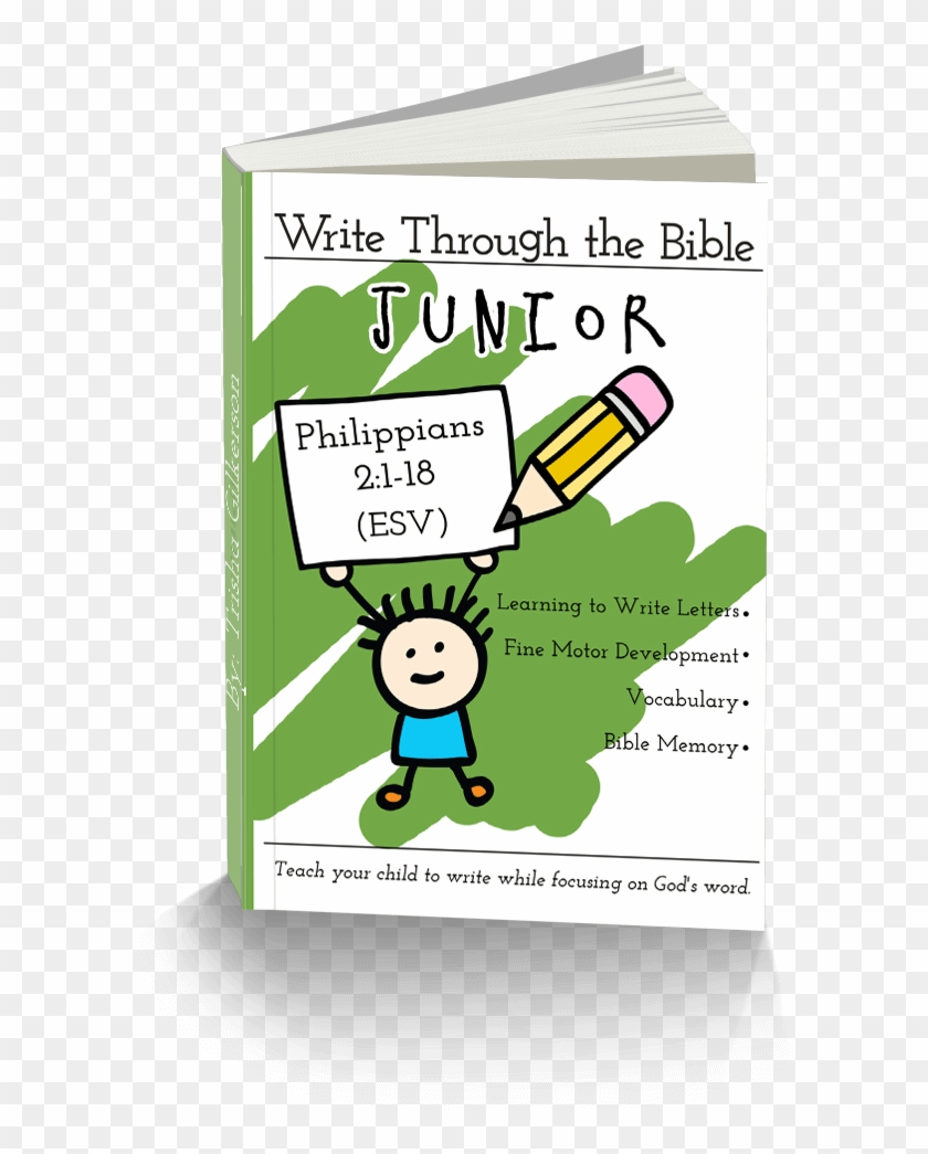 Write Through The Bible: Philippians 2:1 -18 Esv Cursive Clipart