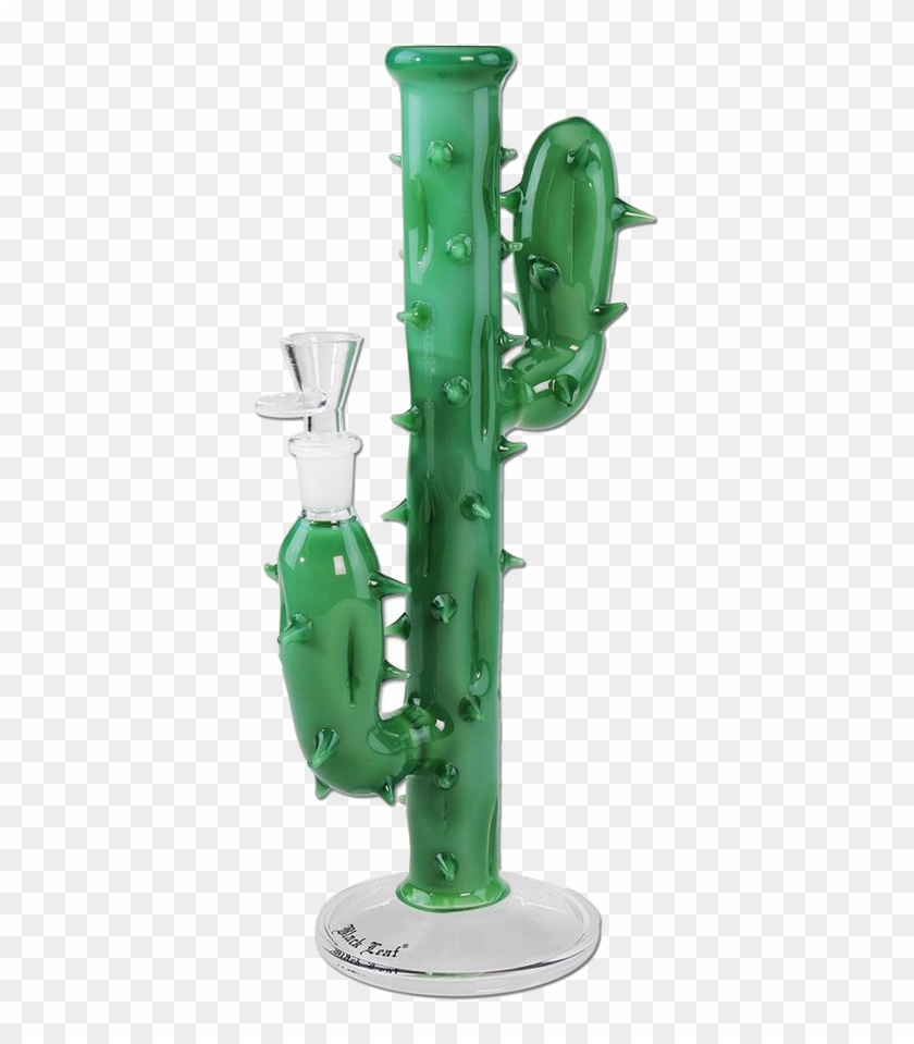 Black Leaf Cactus Bong - Cactus Bong Clipart #2648109