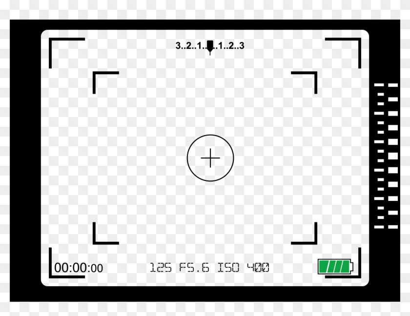 Video Recording Frame Png - Video Camera Film Frame Clipart #2648443