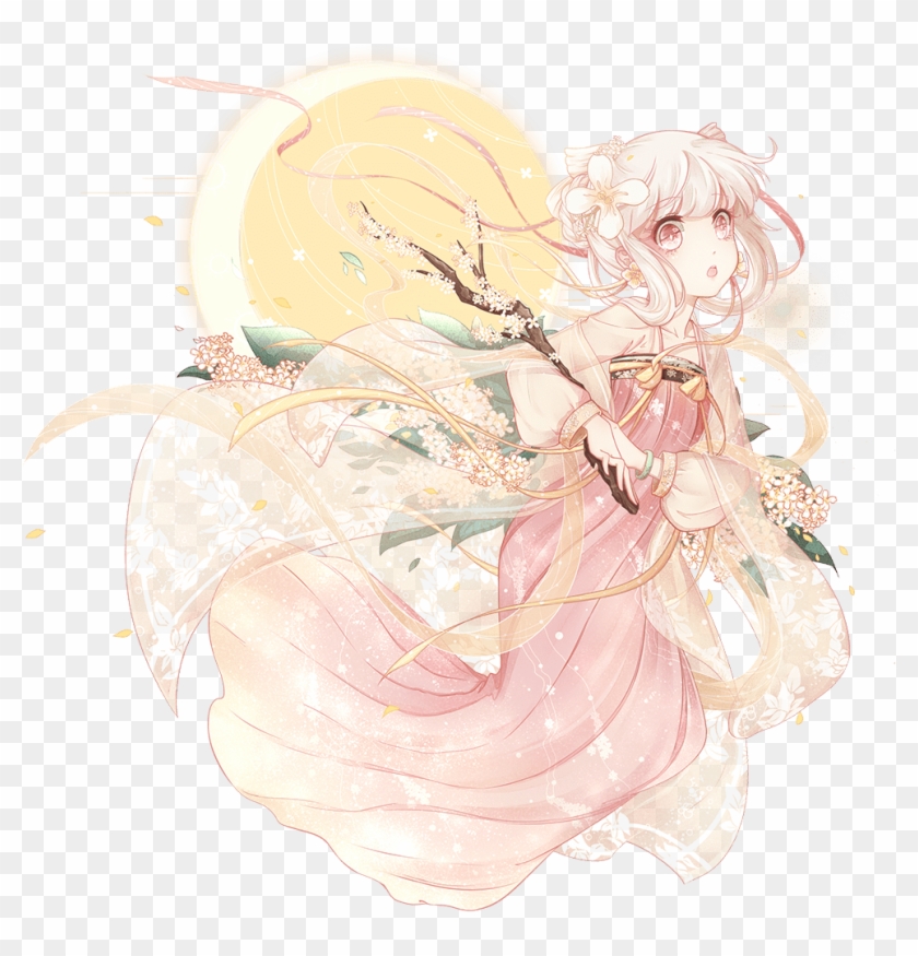 Art Jiuniang Fullmoon - Food Fantasy Jiuniang Full Moon Clipart