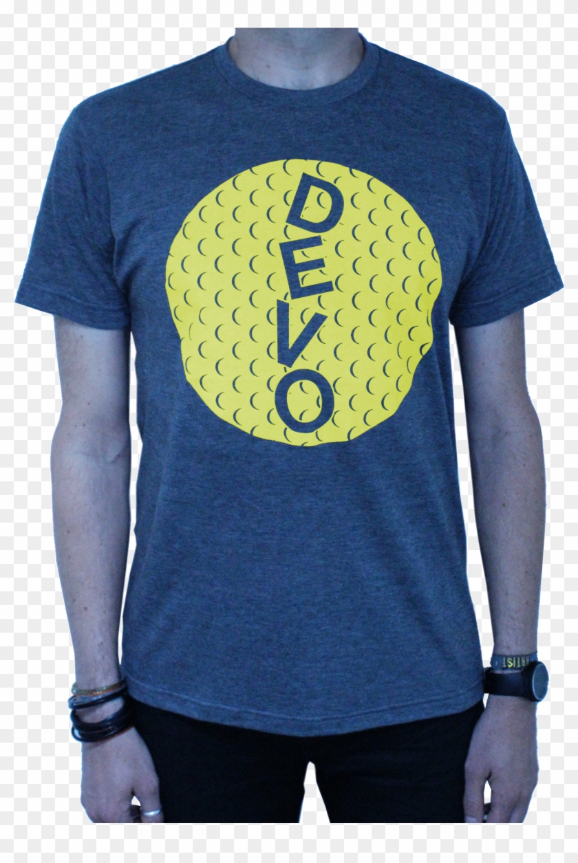 Devo Golf Ball Logo Tee - Active Shirt Clipart #2649960