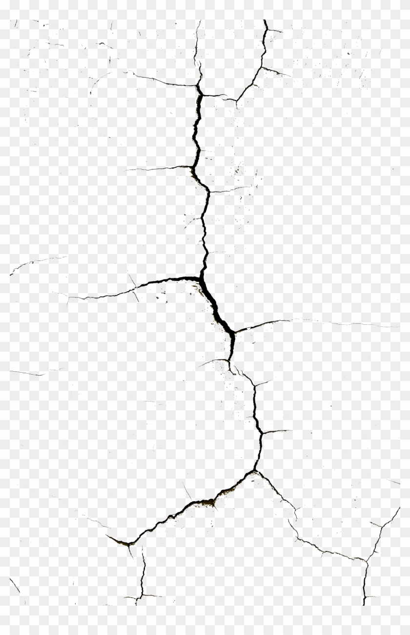 Wall Pattern Cracks Download Free Image Clipart - Drawing - Png Download #2650168